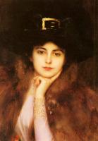 Lynch, Albert - Portrait of an Elegant Lady